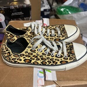 Converse Cheetah Leopard Sneaker Low Chuck Taylor Size Men's 6 (Women's 8)